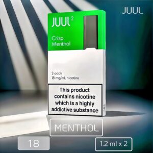 10_ae5dc686-77e6-4cae-b9ee-f5f4534c3322.jpg JUUL2 Crisp Menthol Pods (2 Pods)