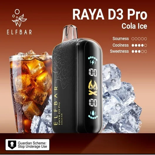 Elf Bar Raya D3 Pro 30K – Cola Ice