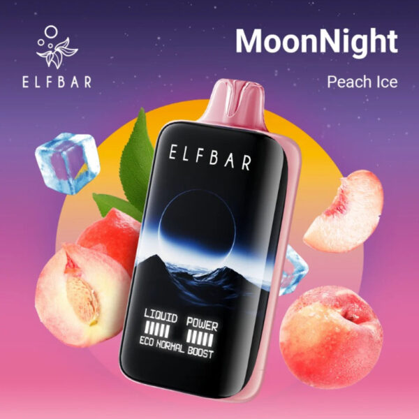 Elf Bar Moon Night 40K – Peach Ice