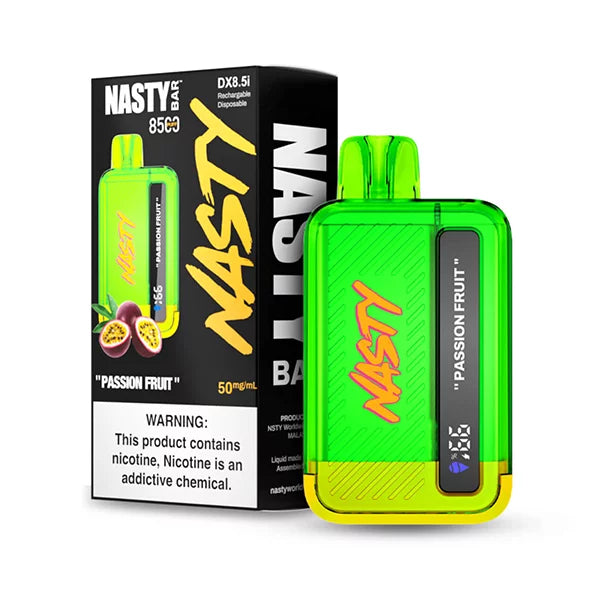 Nasty Bar 8500 Puffs – Passion Fruit