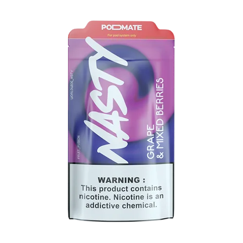 NASTY POD MATE – GRAPE & MIXED BERRIES